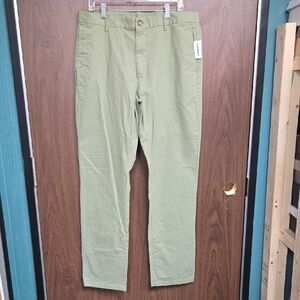 Old Navy Size 36x36 Sage Green Cotton Straight Chino Style Pants